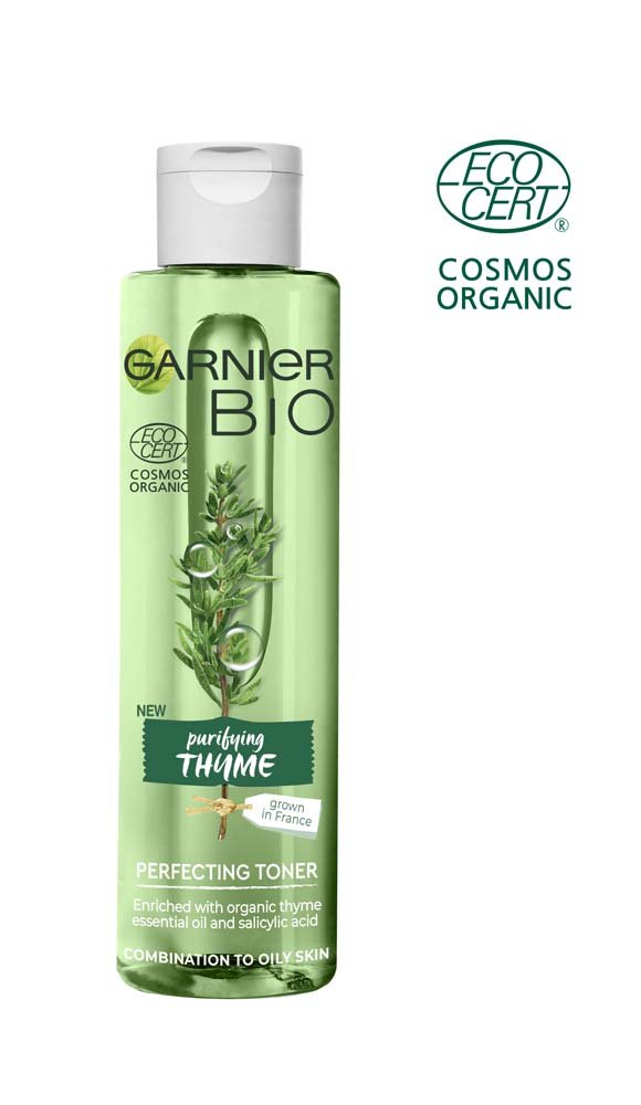 3600542196925 Garnier Bio Thyme Toner 150ml ECOCERT logo